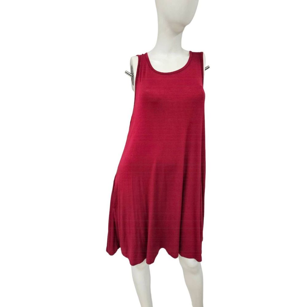 Active Collections Pink Swing Tank Dress Medium